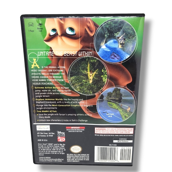 Nintendo GameCube Tarzan Untamed - Picture 2 of 6
